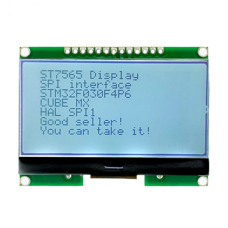 12864-1129 LCD Module Instrument COG Screen LCD Serial Port