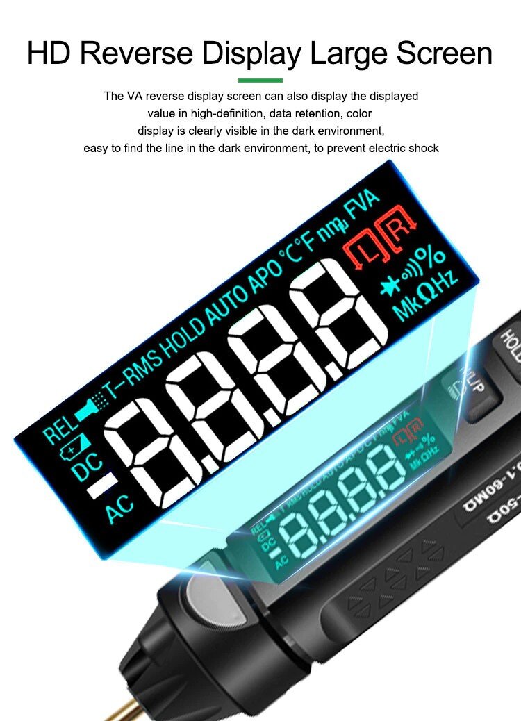 RELIFE DT-01 Smart Pen Type Mini Multimeter