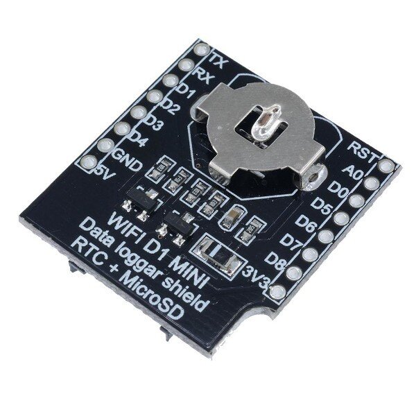 Wemos D1 Mini Data Logger Shield
