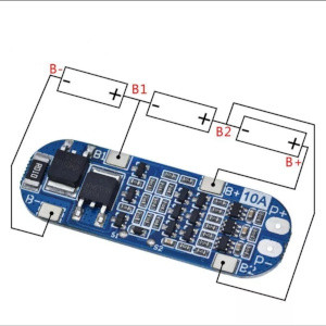 3S 10A bms Board Protection Module
