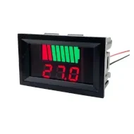 DC 12V–60V Battery Capacity Indicator – Red Digital Voltmeter