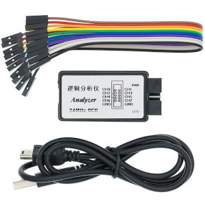 USB Logic Analyzer 24MHz 8Channelss