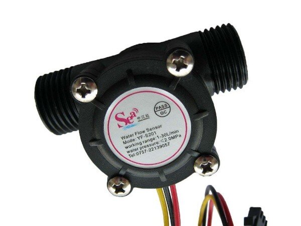 YF-S201 Hall Effect Water Flow Meter Sensor