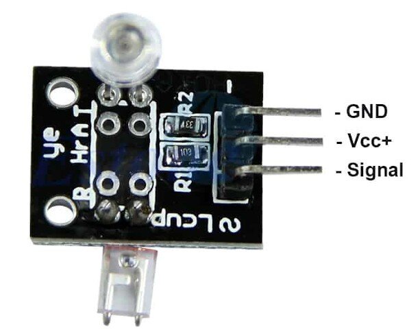 5V Heartbeat Sensor Module