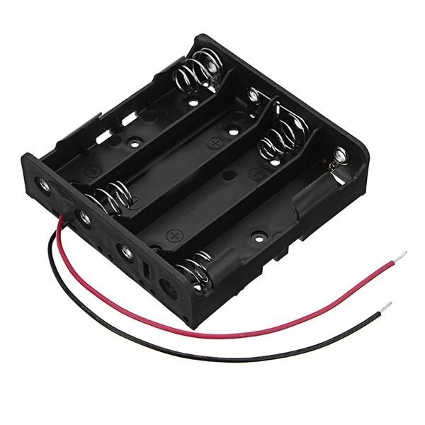 18650 3.7v 4 Cell Battery Case