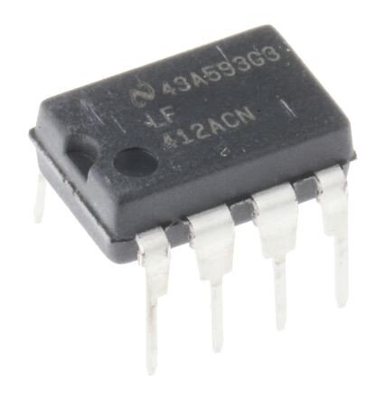 LF412ACN Dual 44V 4MHz JFET-input op amp