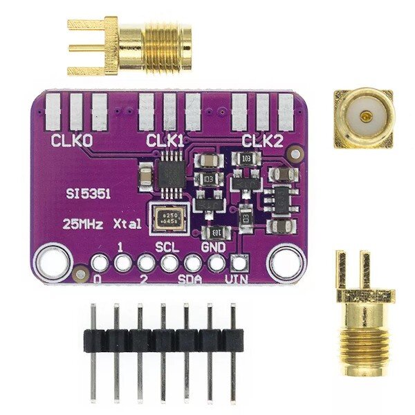 Si5351 I2C Clock Generator Breakout Board Module