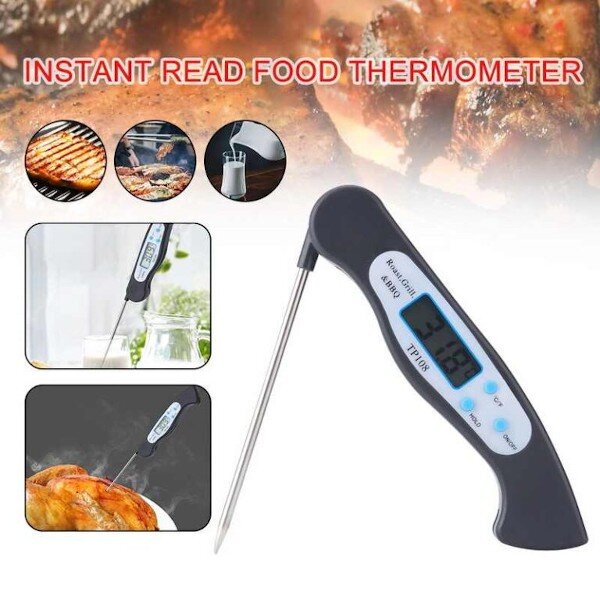 TP108 foldable needle-type food temperature meter