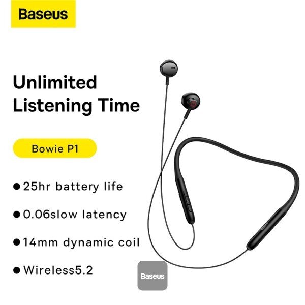 Baseus Bowie P1 Neckband Earphone
